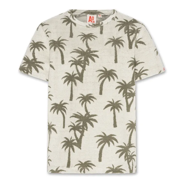 AO76 T-shirt Mat Hawaii | Beige