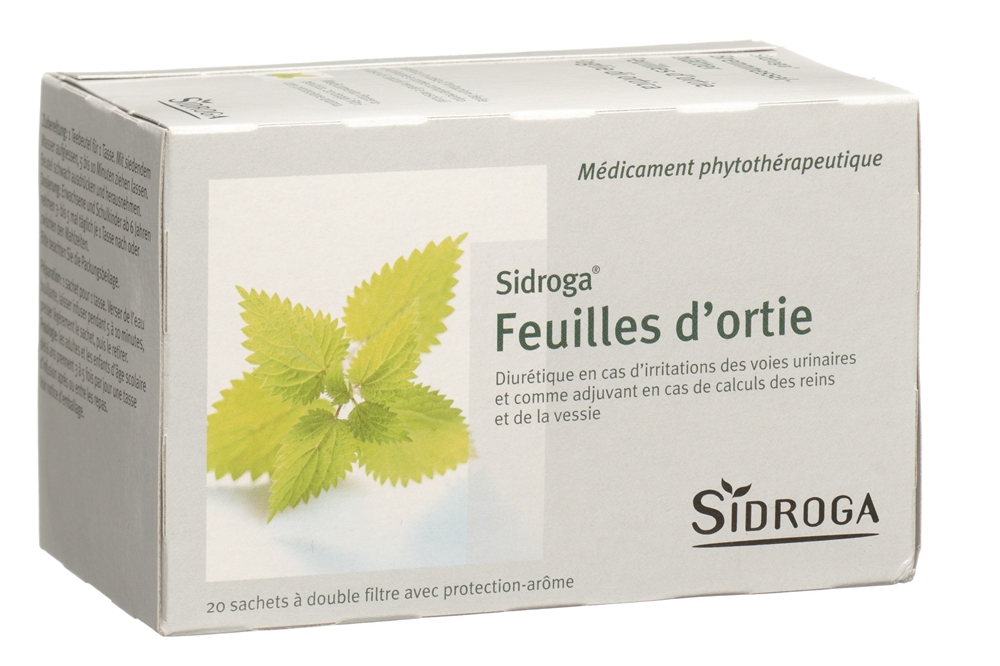 Sidroga Brennnesselblätter<br>20 × 1.5 g, Beutel, Arzneitee im Beutel