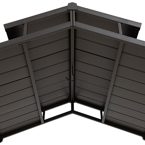 Ecrins grillpavillon - 153 x 242cm