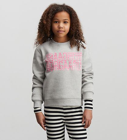 Mads N?rgaard Sweatshirt - Talinka - Light Grey Melange