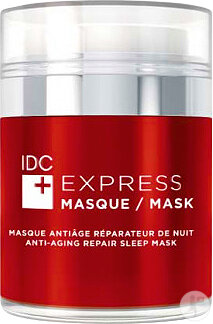IDC Dermo Express Masque Anti-Âge Réparateur De Nuit Flacon Pompe 50ml