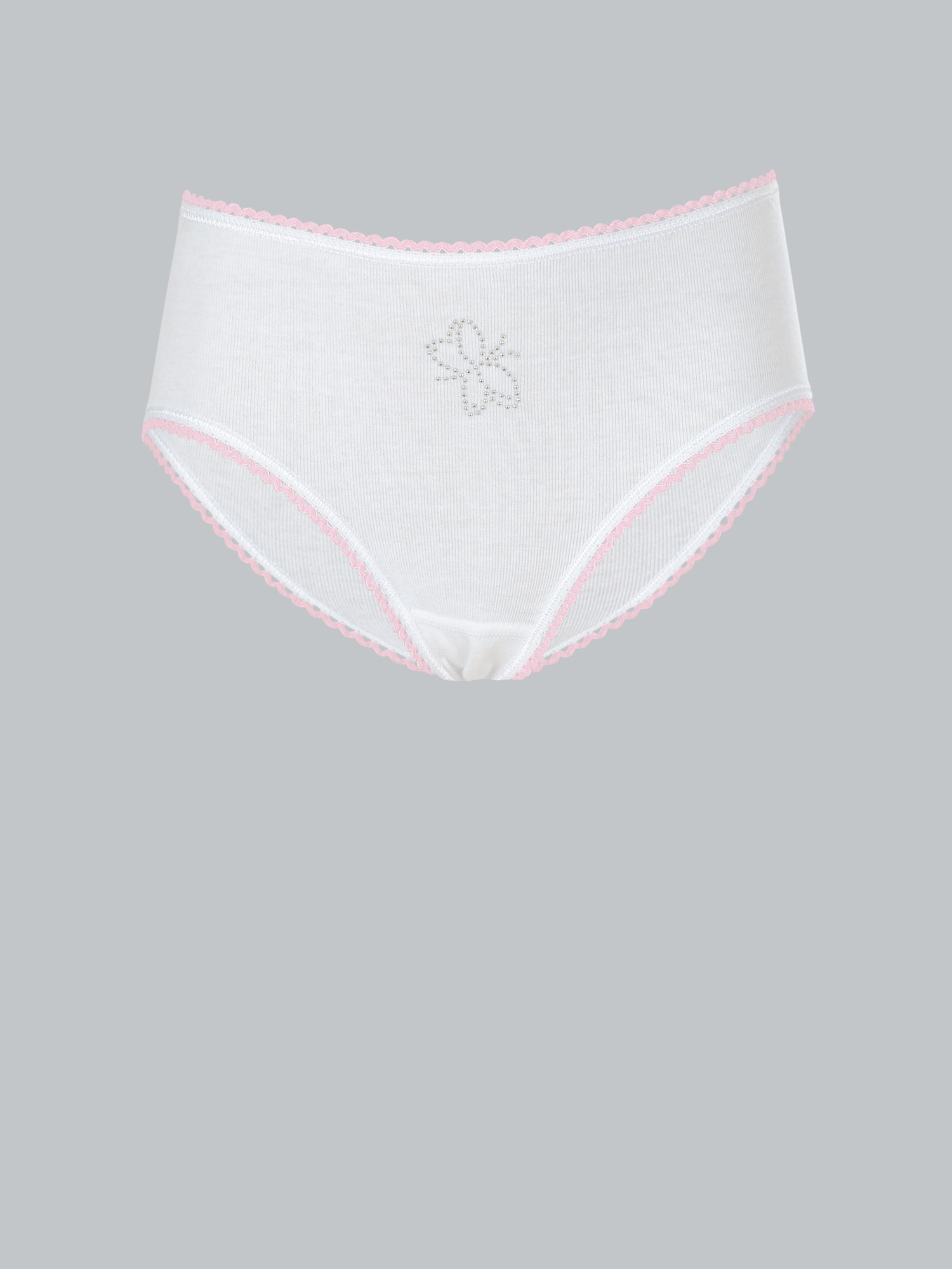Slip Libelle Doppelpack Weiss