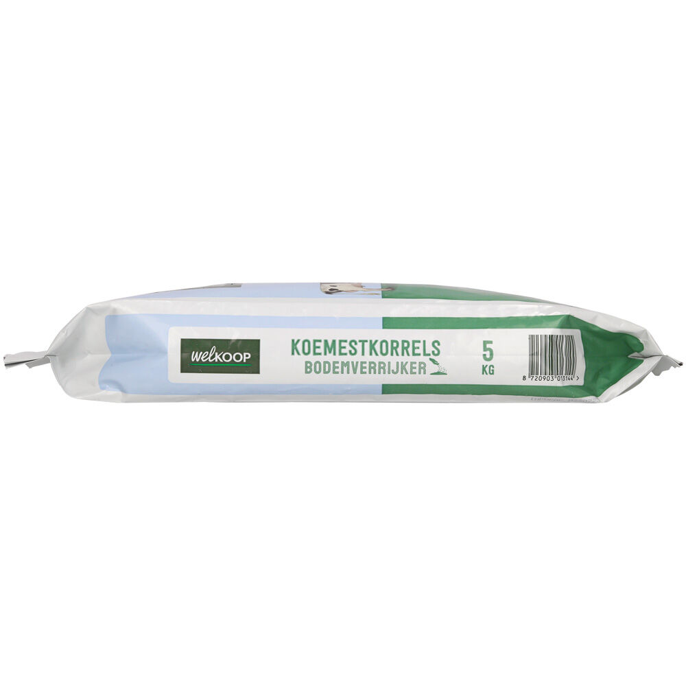 Welkoop Bodemverrijker - Koemestkorrels - 5 Kilogram