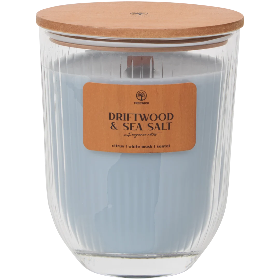 Bougie parfumée XL Treewick
