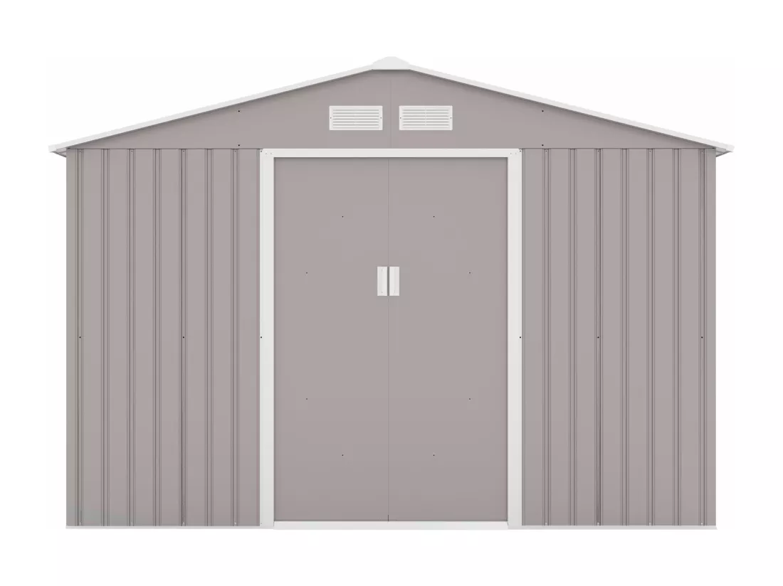 Abri de jardin en métal