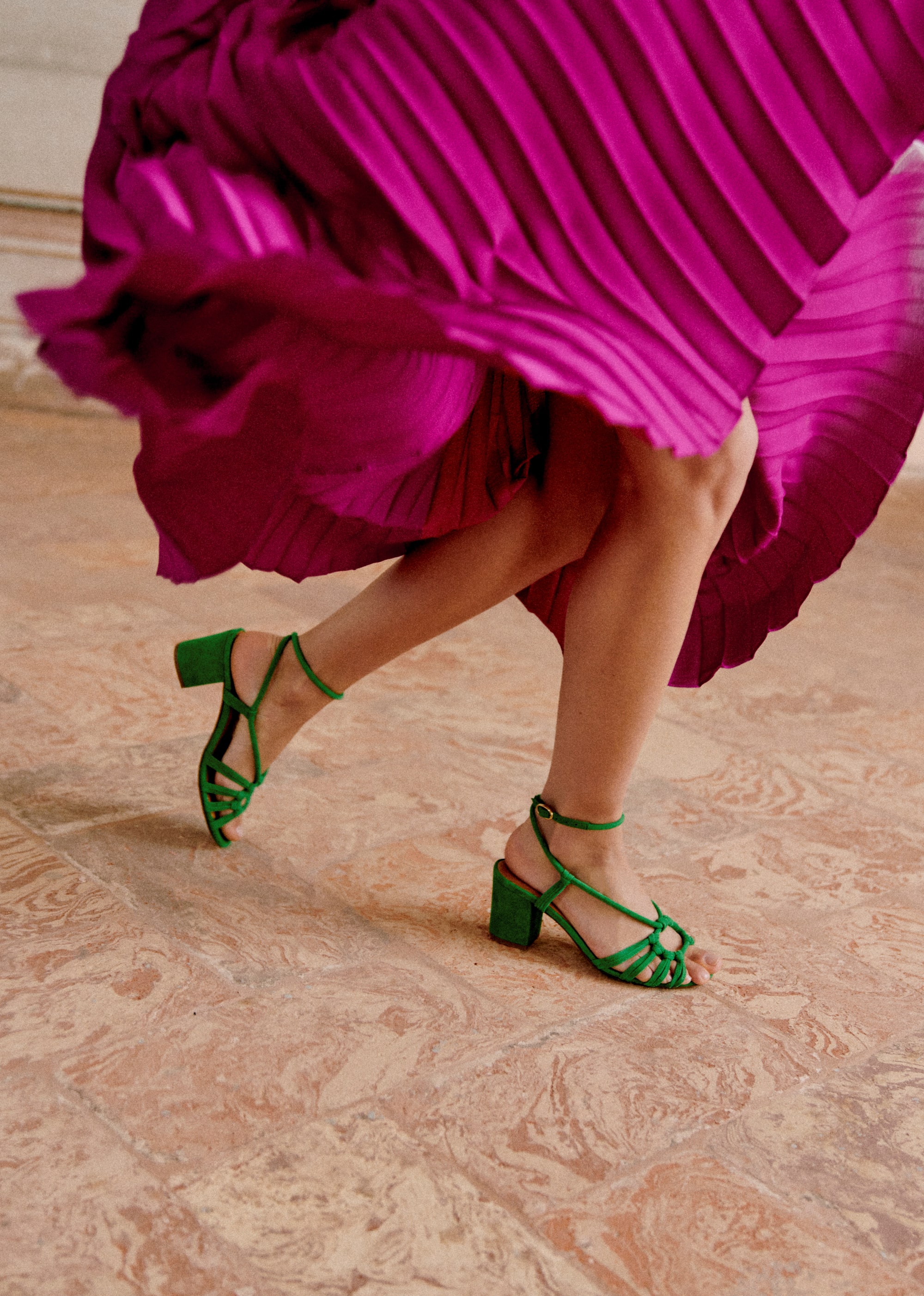 Sandales Gloria - Vert - SOULIERS/SOULIERS Sandales 5906226