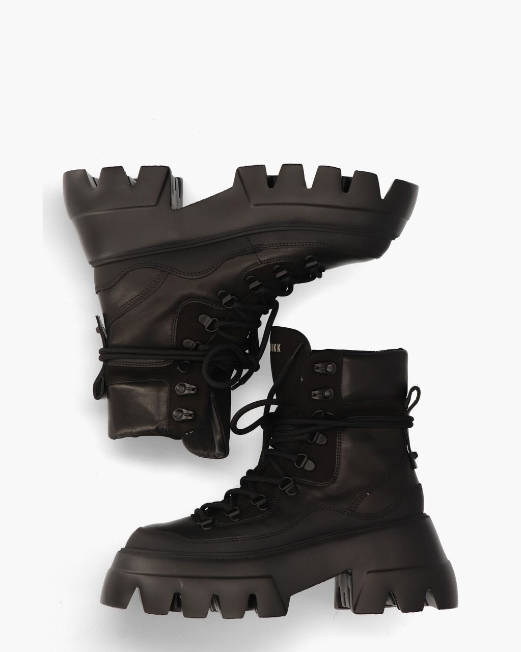 Nubikk Flore Montagne Zwart Dames Veterboots