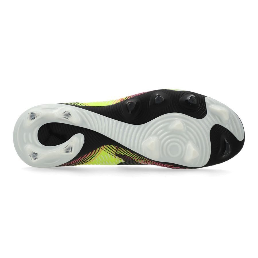 PUMA Future 8 Match FG/AG Audacity - Jaune/Noir/Sun Struck Femme