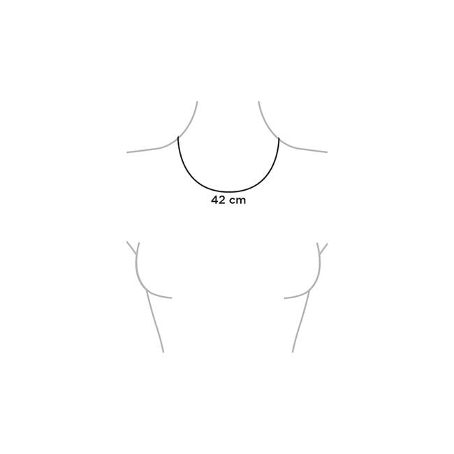 BiSjU Jewellery Ketting Klein Hartje Gold Plated