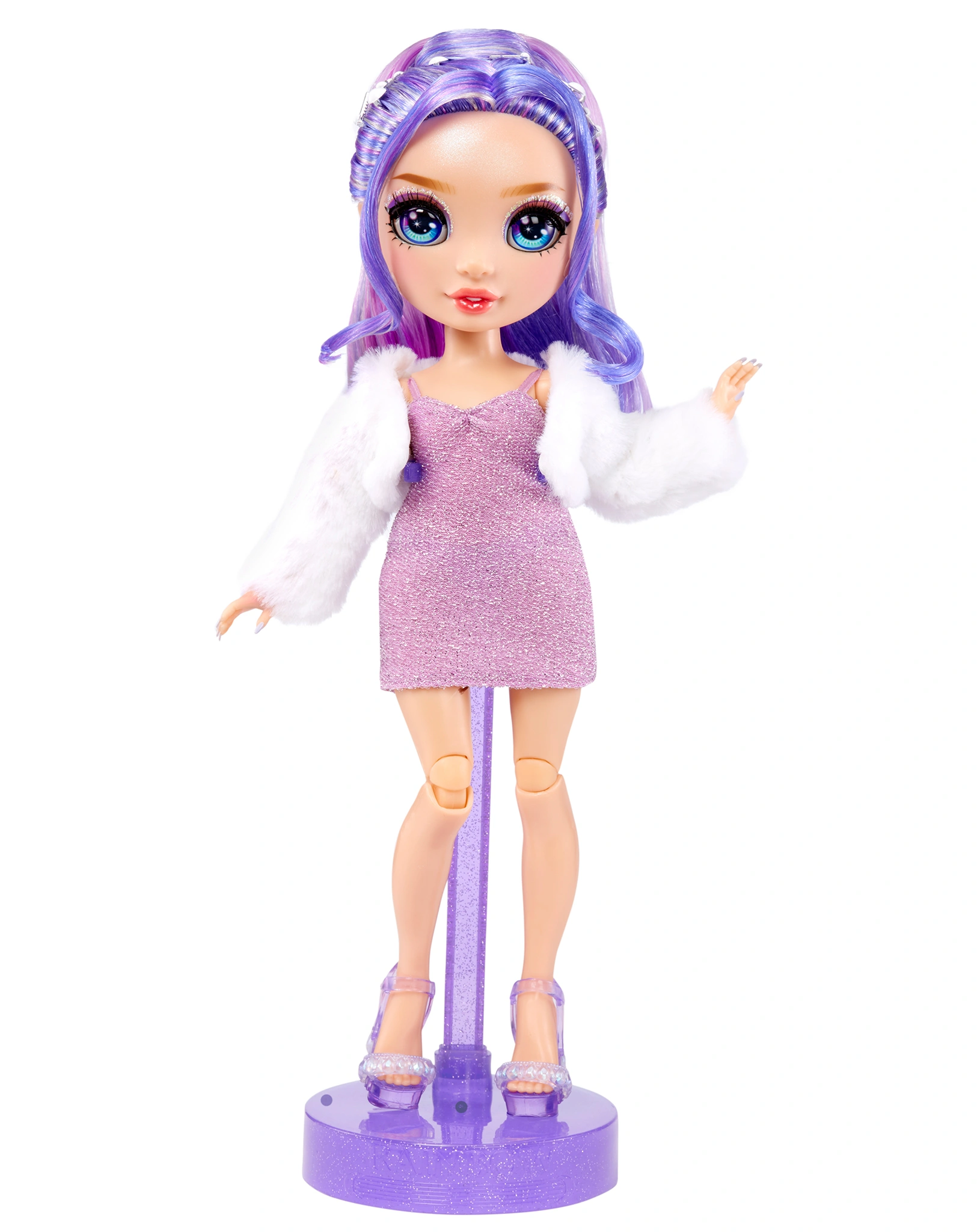 Fashionpuppe RAINBOW HIGH - VIOLET in lila