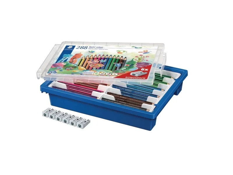 Farveblyanter STAEDTLER® Noris® Colour 187, sæt a 288 blyanter