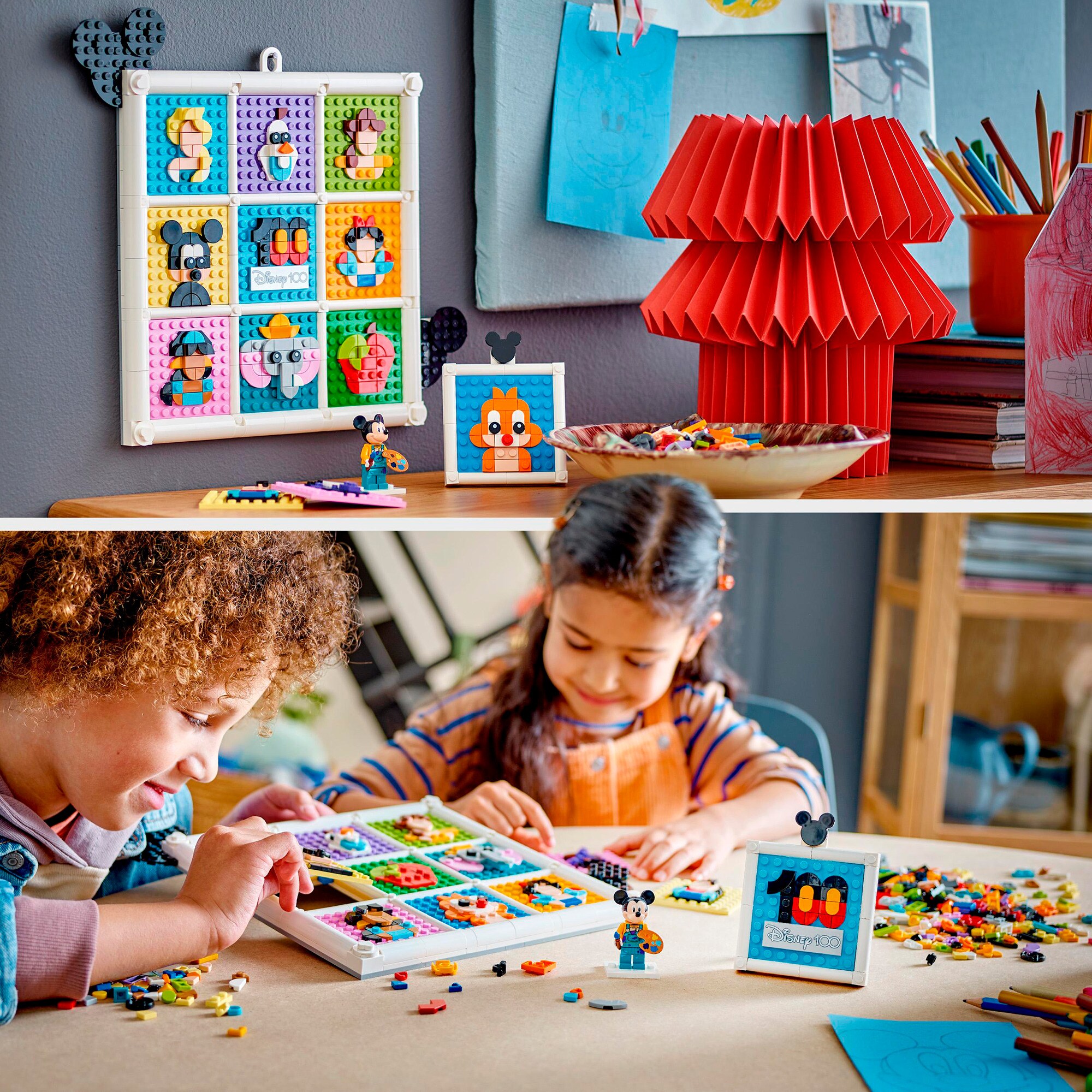LEGO Konstruktionsspielzeug Disney 100 Jahre Disney Zeichentrickikonen