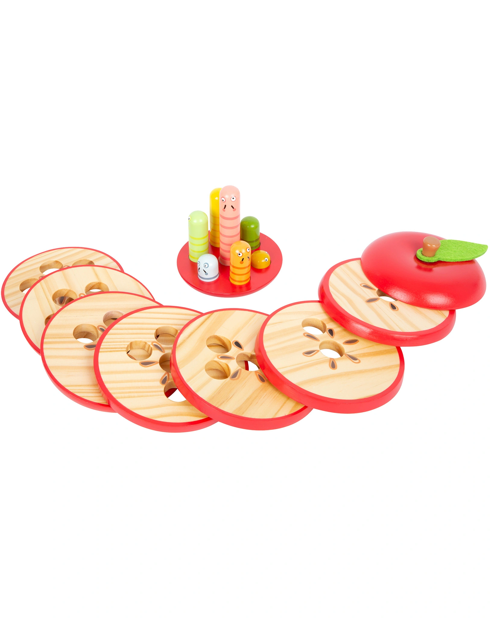 Lernspiel LOGISTECK APFEL aus Holz