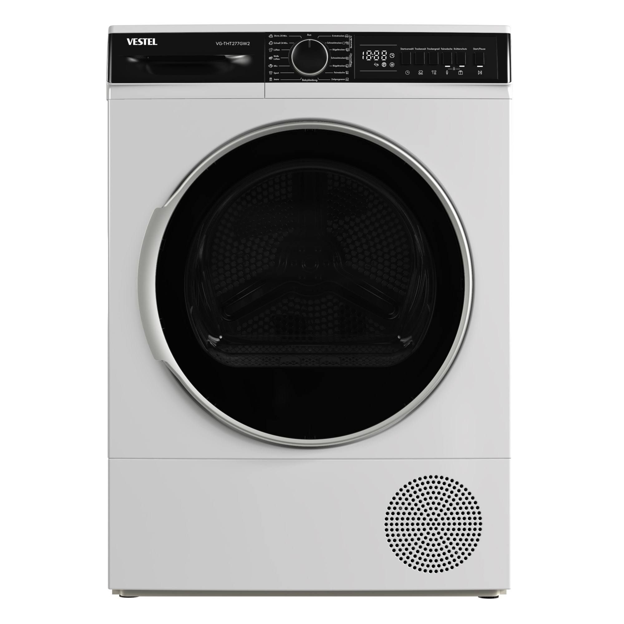 Vestel VG-THT277GW2, Tumble dryers, White