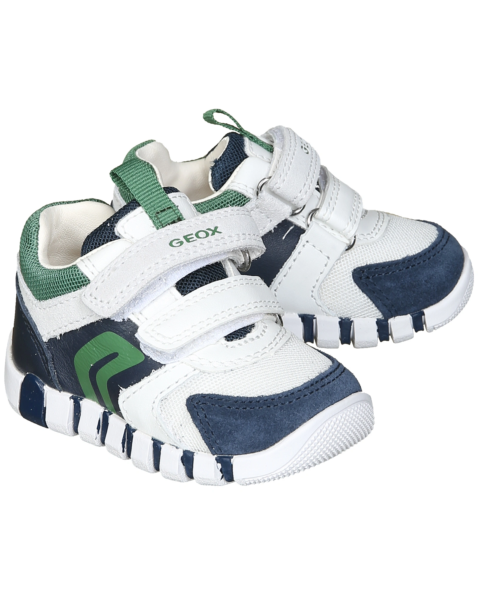Klettsneaker IUPPDOO MESH in white/navy