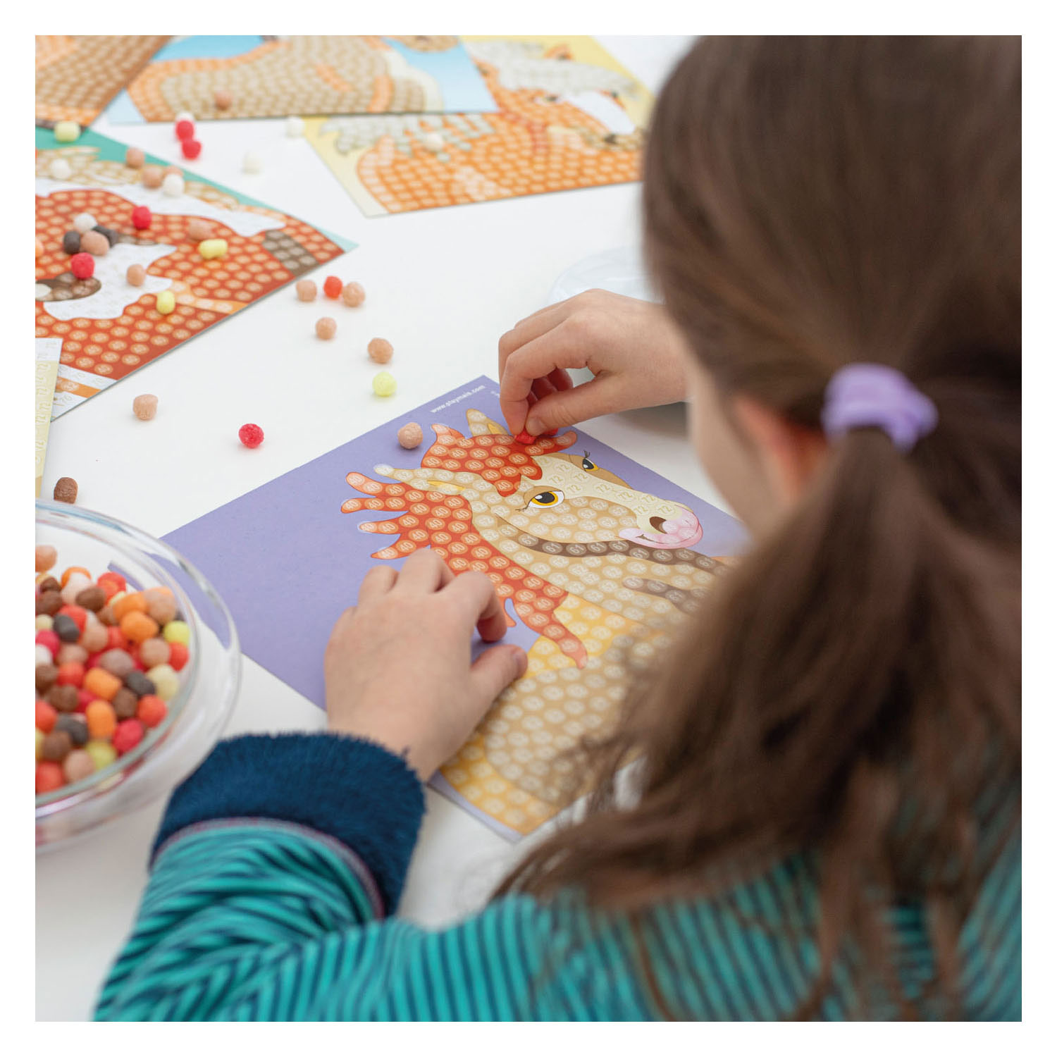 PlayMais Trendy Mosaic Paarden (>3.000 Stukjes)