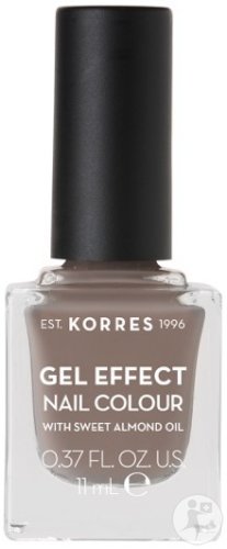 Korres KM Gel Effect Nail Colour 95 Stone Grey 11ml