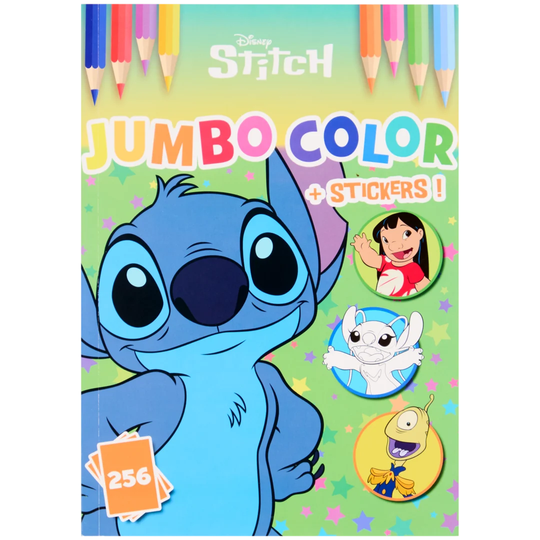 Disney kleur- en stickerboek Diverse varianten