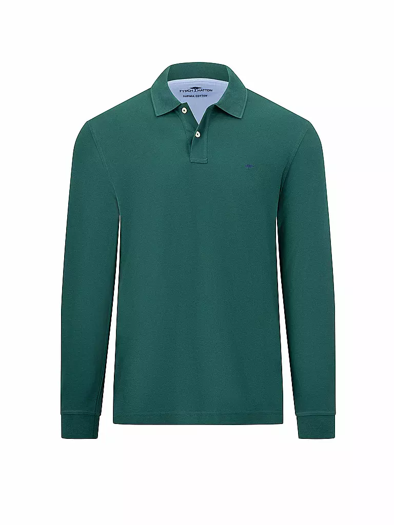 FYNCH HATTON Poloshirt dunkelgrün