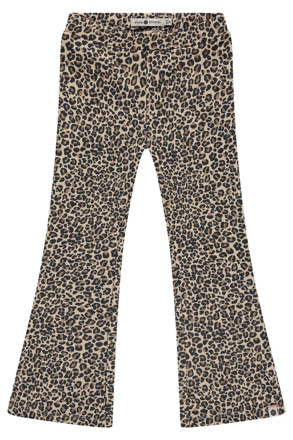 Stains&Stories flared legging beige