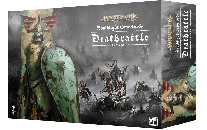 Figuren Starterset Warhammer AoS Armeeset der Knochenhorde<br>Warhammer Age of Sigmar, Soulblight Gravelords: Deathrattle Army Set, EN
