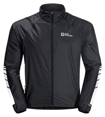 Veste Coupe-Vent Jack Wolfskin Morobbia Wind Noir Homme
