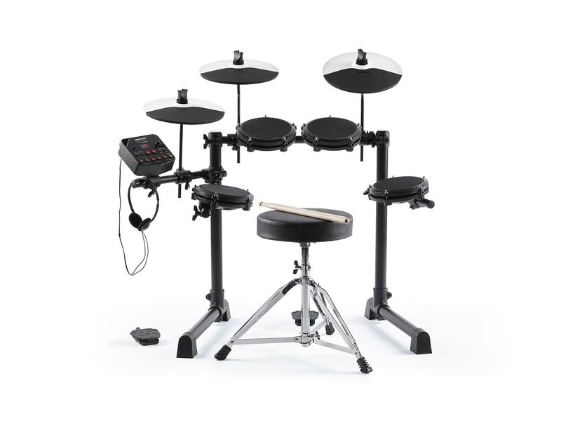 Alesis E-Drum Debut Kit Leises elektronisches Drum Kit mit allem, was es braucht!