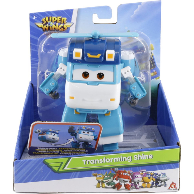 Super Wings - Transformining Shine Figur