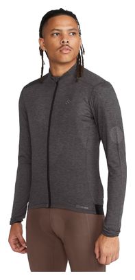 Maillot Manches Longues Craft Core Bike Essence Gris foncé