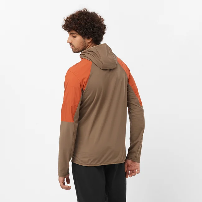 OUTLINE ALL SEASON HYBRID  Midlayer-Kapuzenjacke Herren
