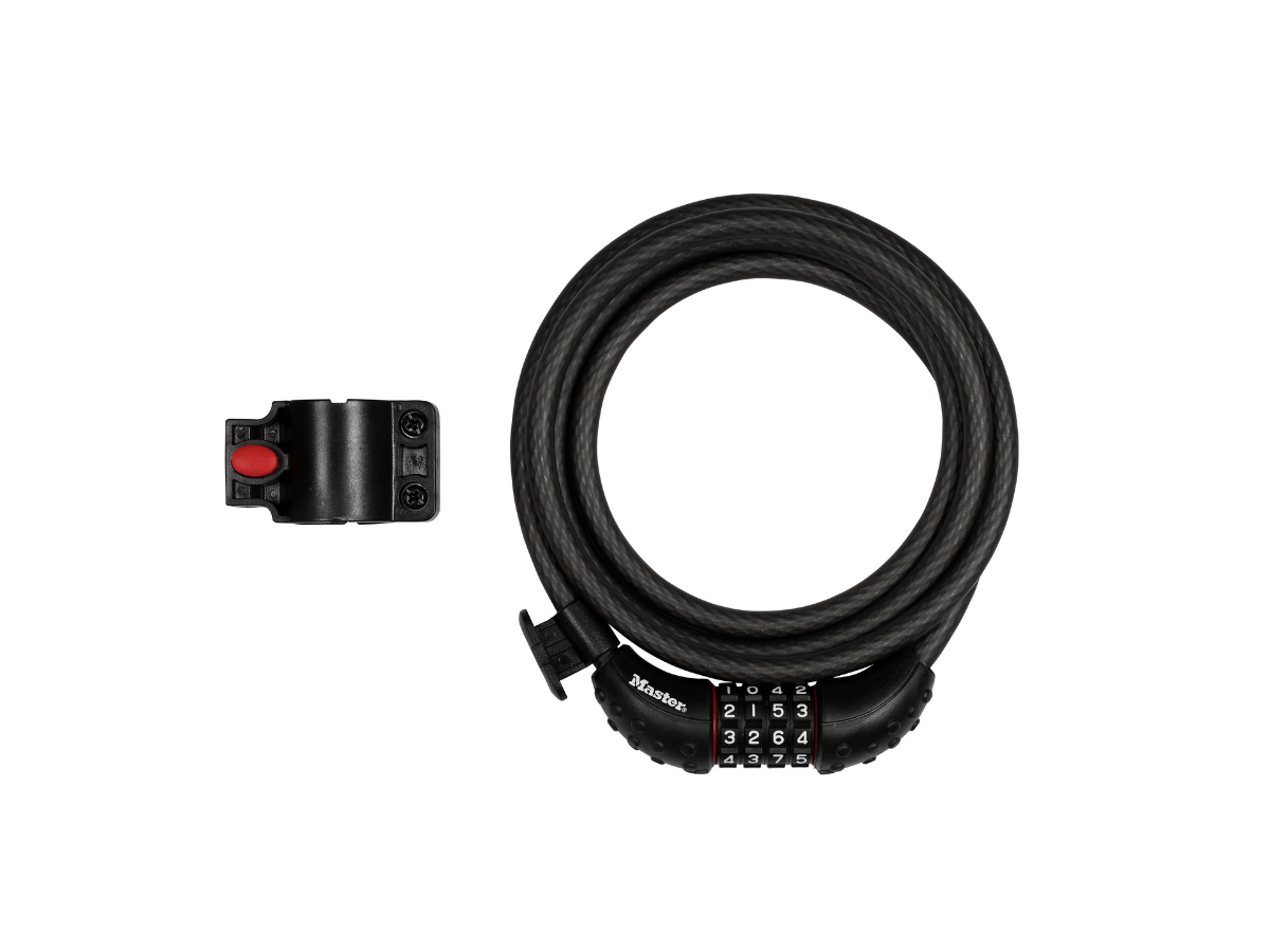 MasterLock O10 mm cijfer kabelslot - 1,8 meter