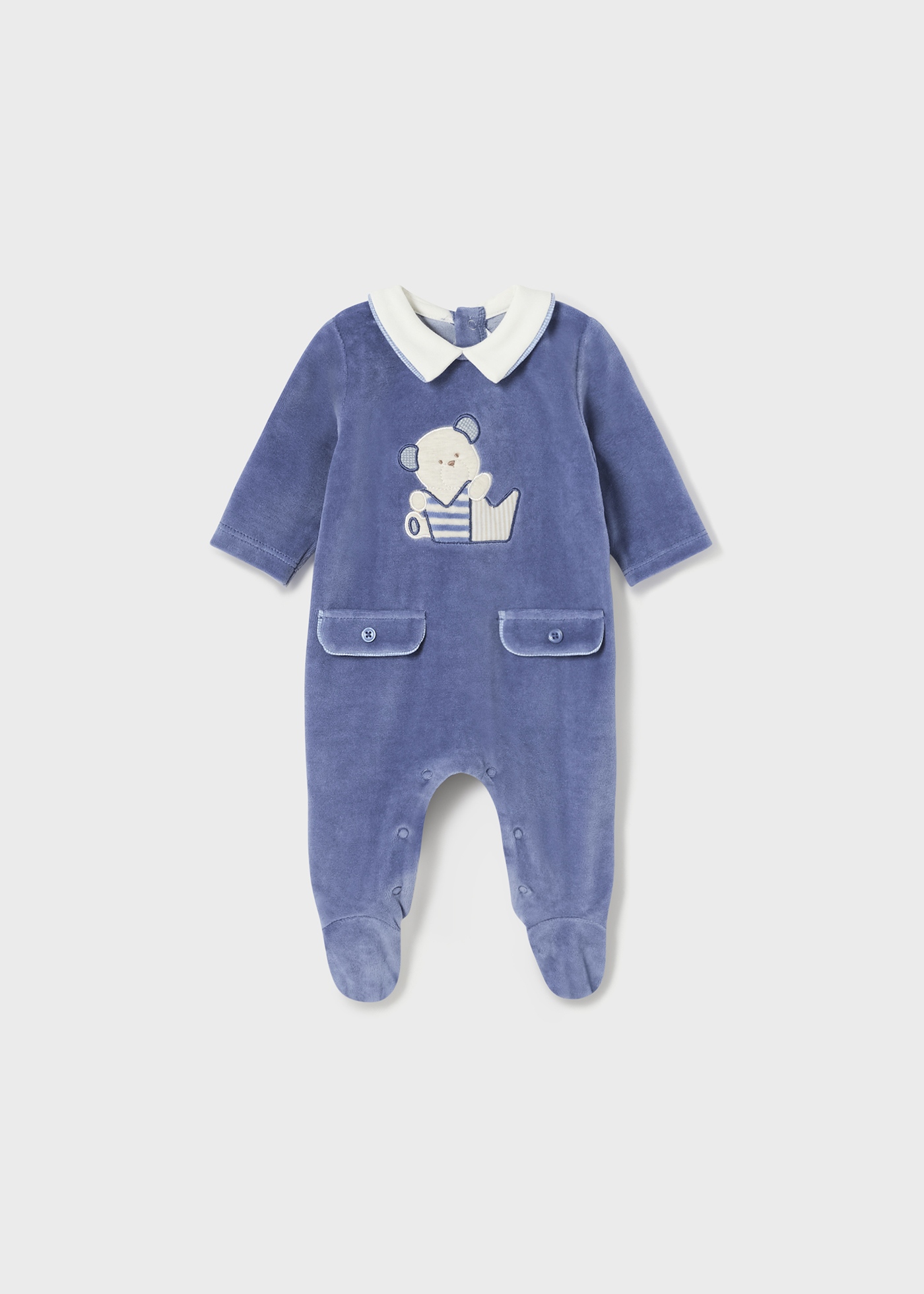 Conjunto de 2 pijamas de lã polar Better Cotton para recém-nascidos