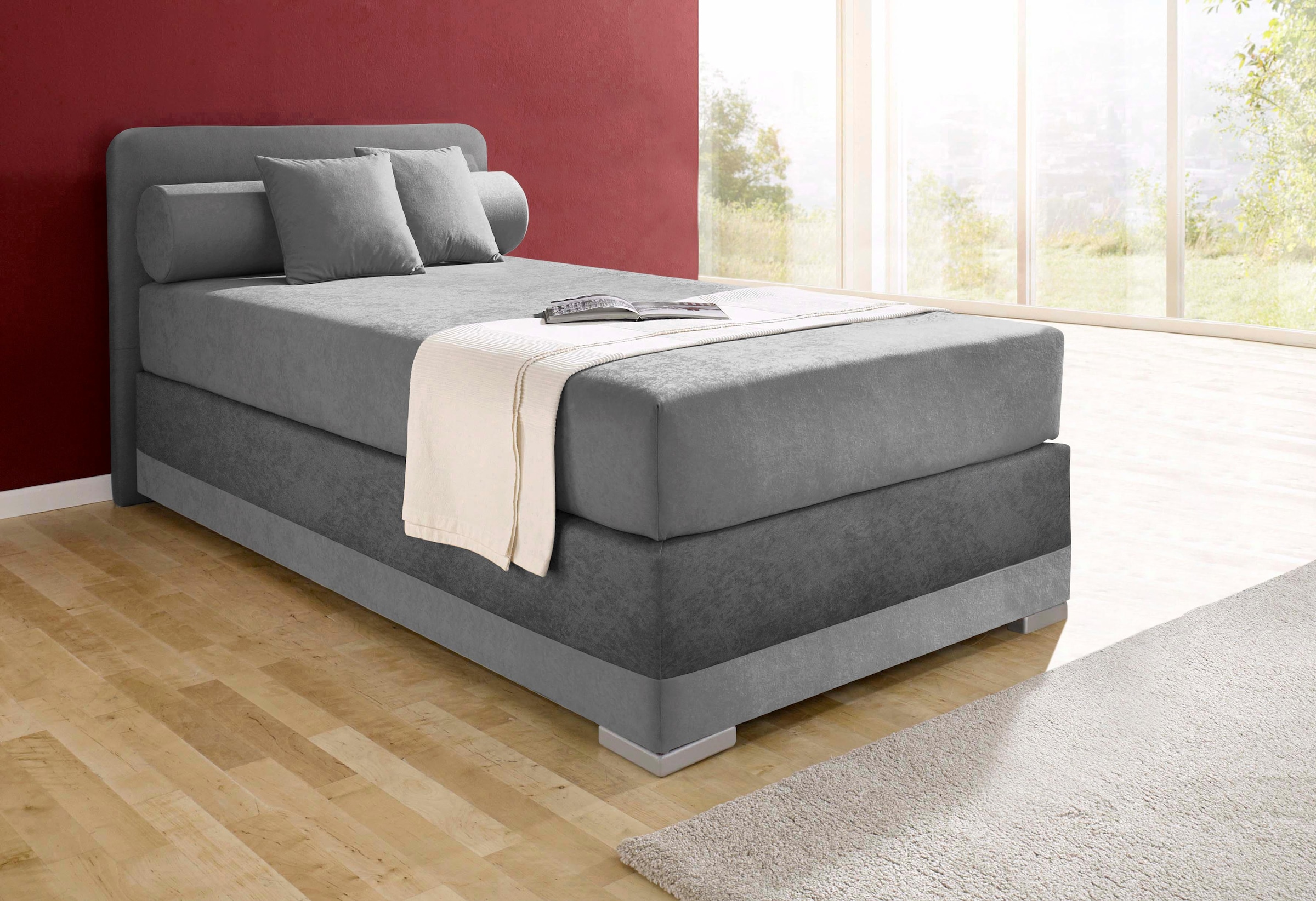 Maintal Boxspringbett »Lago« in 3 verschiedenen Matratzenarten,  H2 oder H3