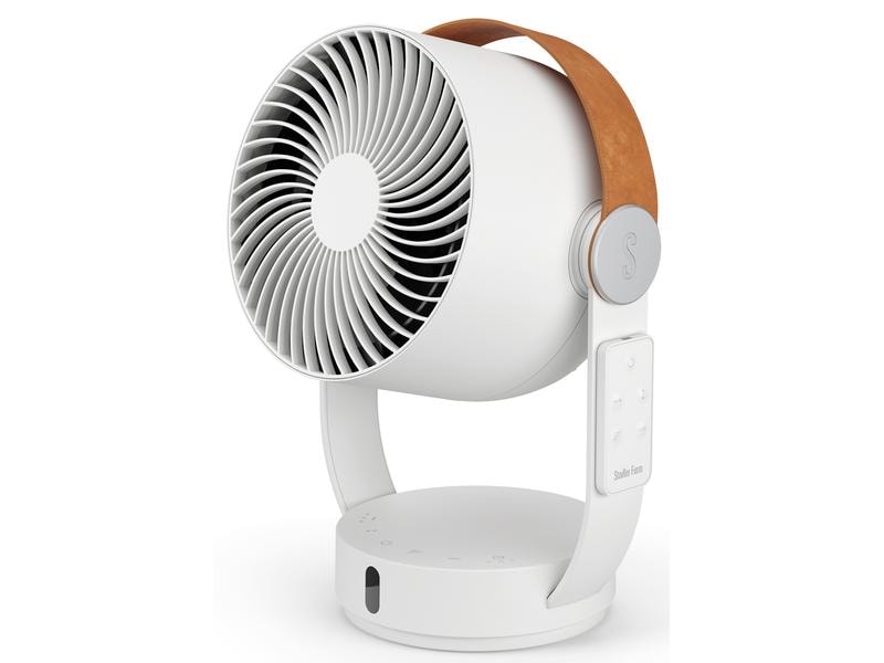 Stadler Form Tischventilator Leo Weiss 3D Tischventilator mit Fernbedienung