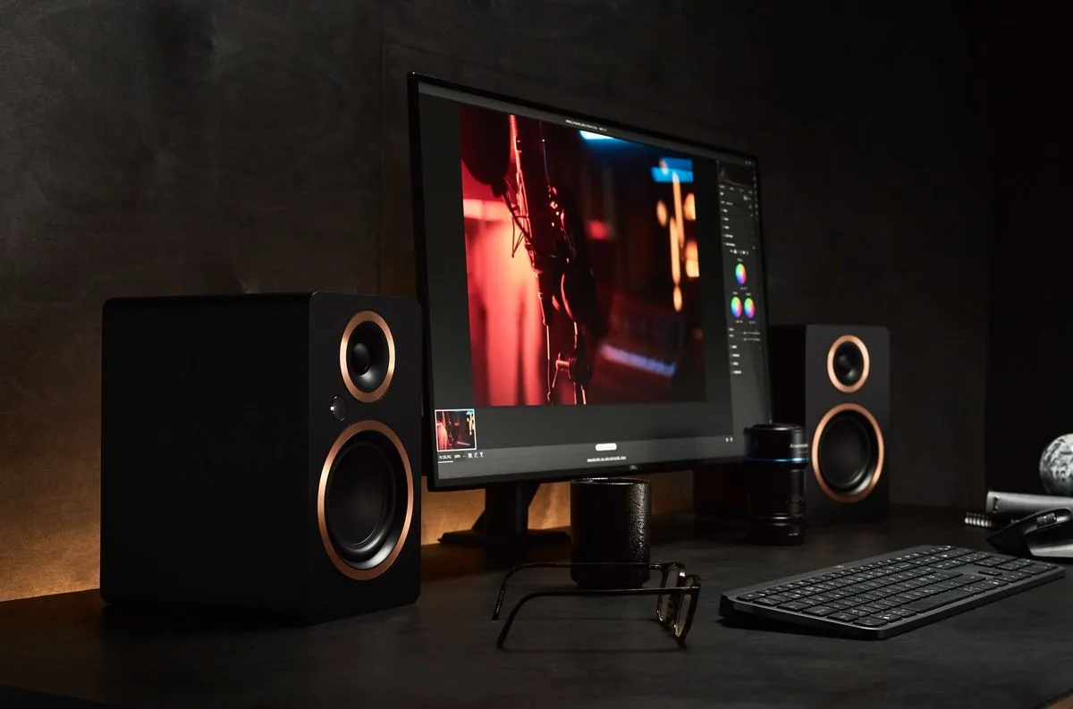 Argon Audio Fenris Active A4 Noir Enceintes sans fil hi-fi