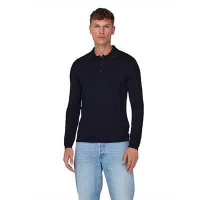 Polo à manches longues homme Onswyler Life Knit ONLY AND SONS