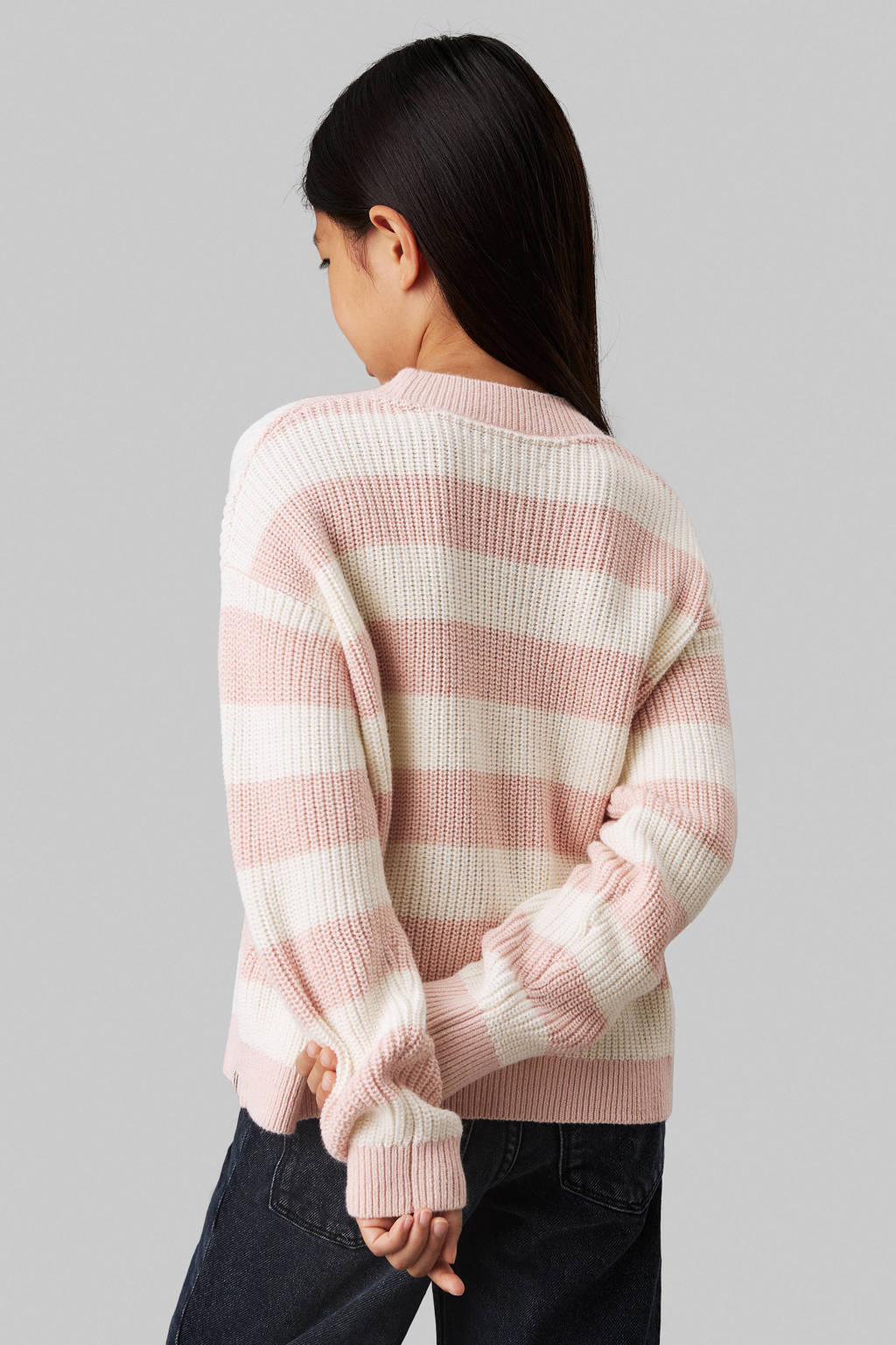 Calvin Klein gebreide trui roze