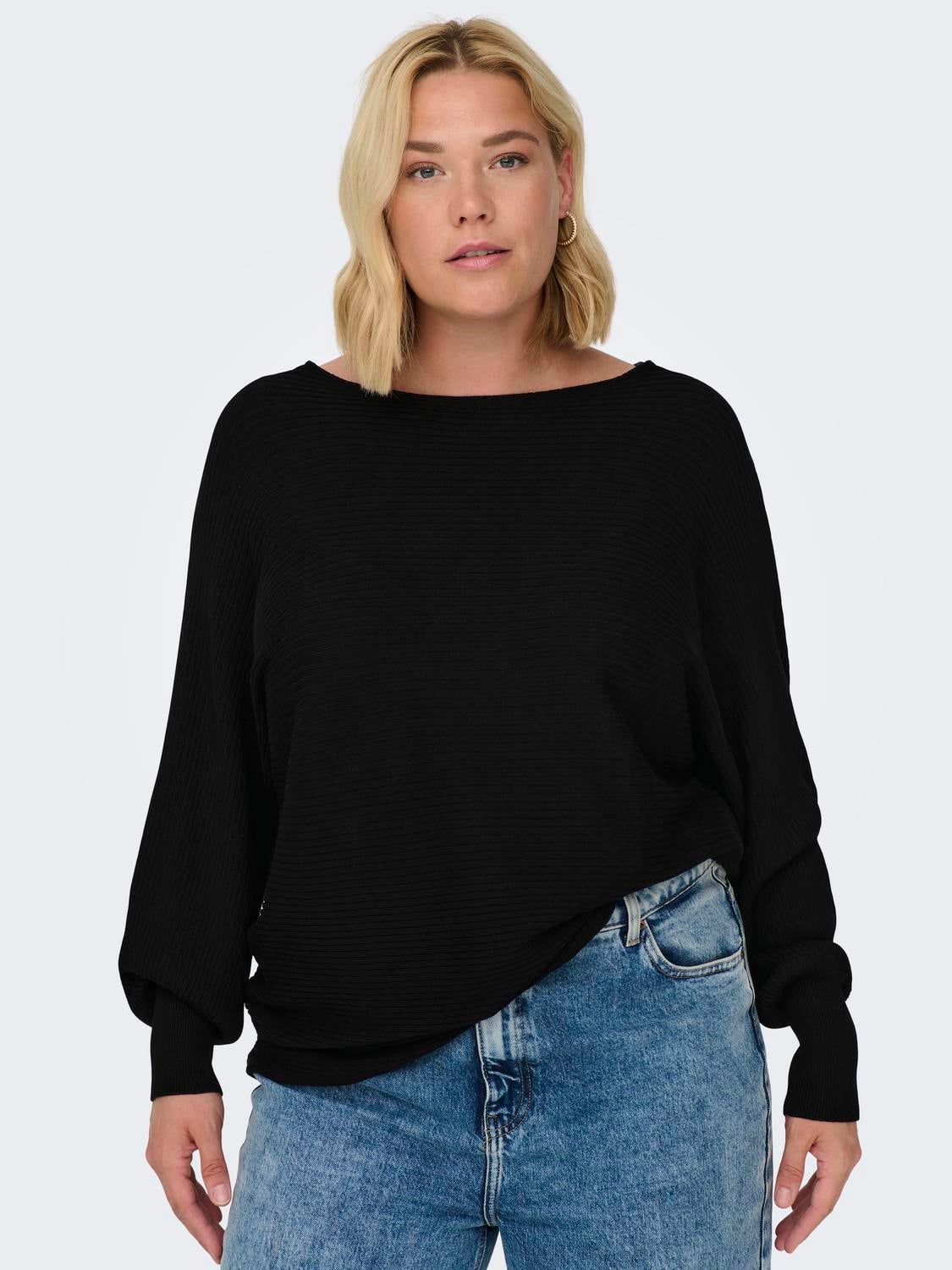 CARNEW Strickpullover Black