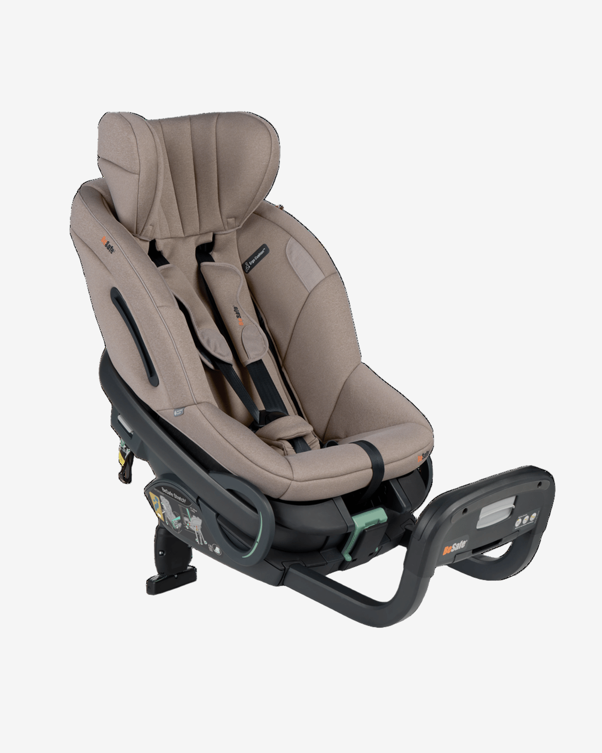 BeSafe Stretch 2 – Ny Ergo Cushion & Oppdatert EXO Ramme | Bilstol Barn 6mnd til 7 år