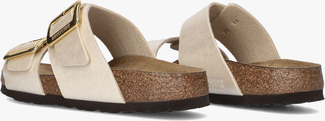 gouden birkenstock slippers sydney cushion buckle