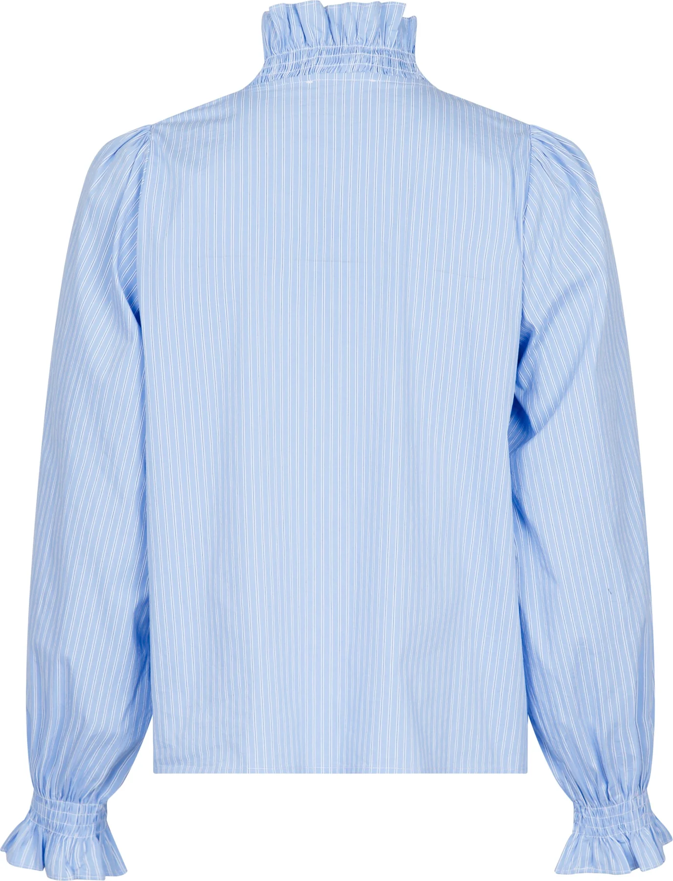 Neo Noir Brielle Stripe Shirt light blue