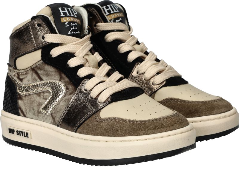 HIP Style Sneakers Taupe Meisjes