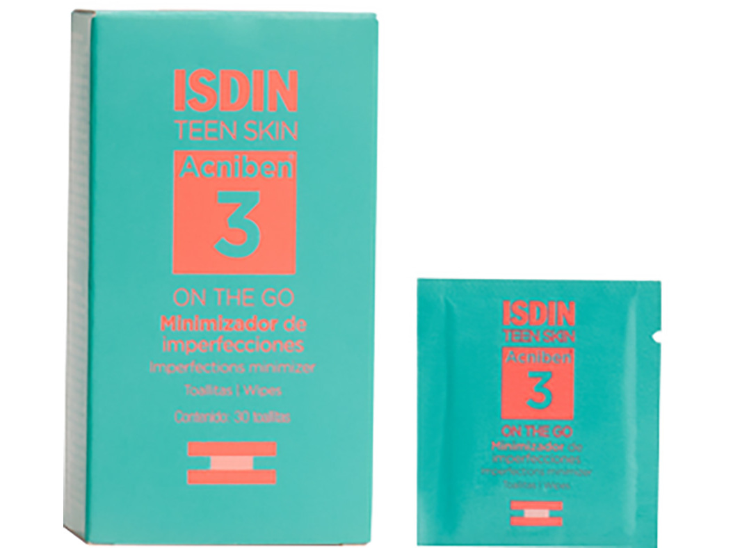TOALHITAS ISDIN ACNIBEN ON THE GO 30UN