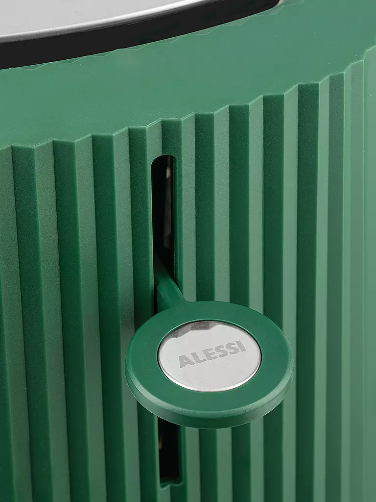 ALESSI Toaster Plisse Grün MDL08 GR dunkelgrün
