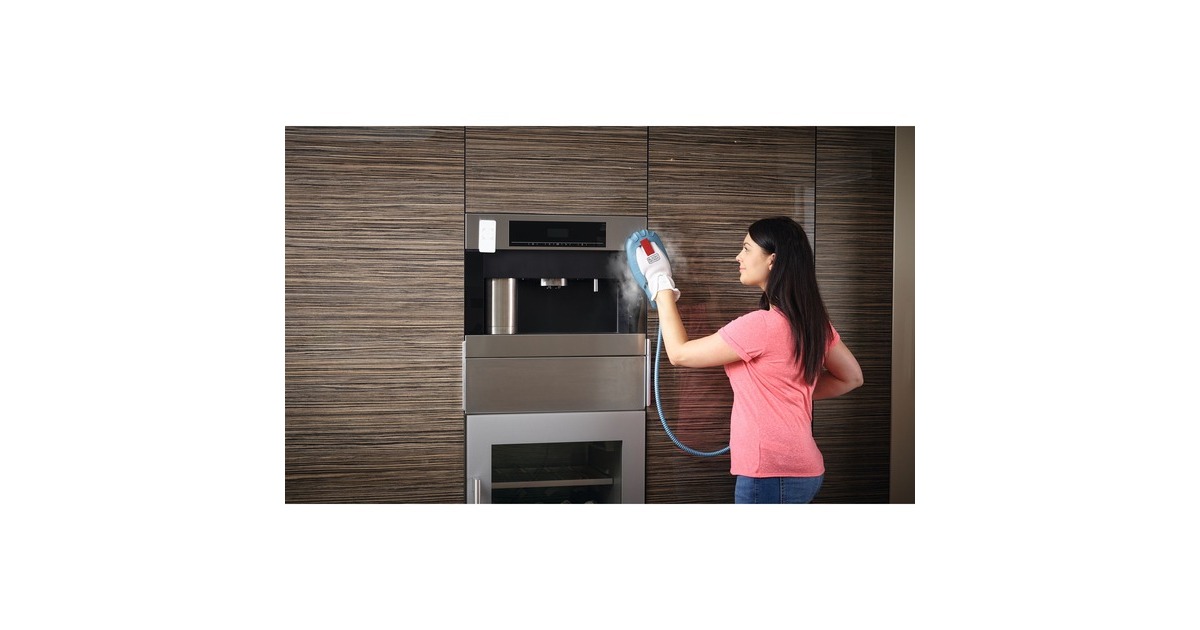 BLACK+DECKERBHSM1615DSM 1600W Steam-mop met SteaMitt, deltavoet en 17 accessoires stoomreiniger  (Wit/donkerpaars)