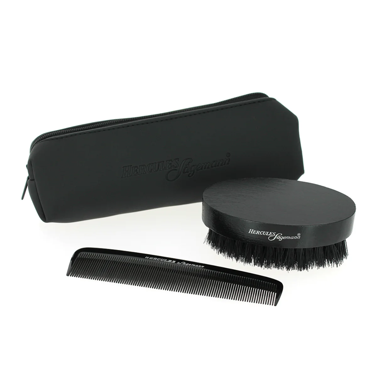 Trousse barbe brosse et peigne