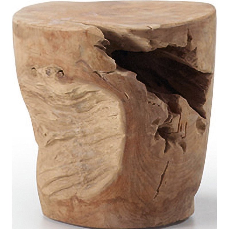 Table d'appoint Tropicana Ø 35 cm teck naturel
