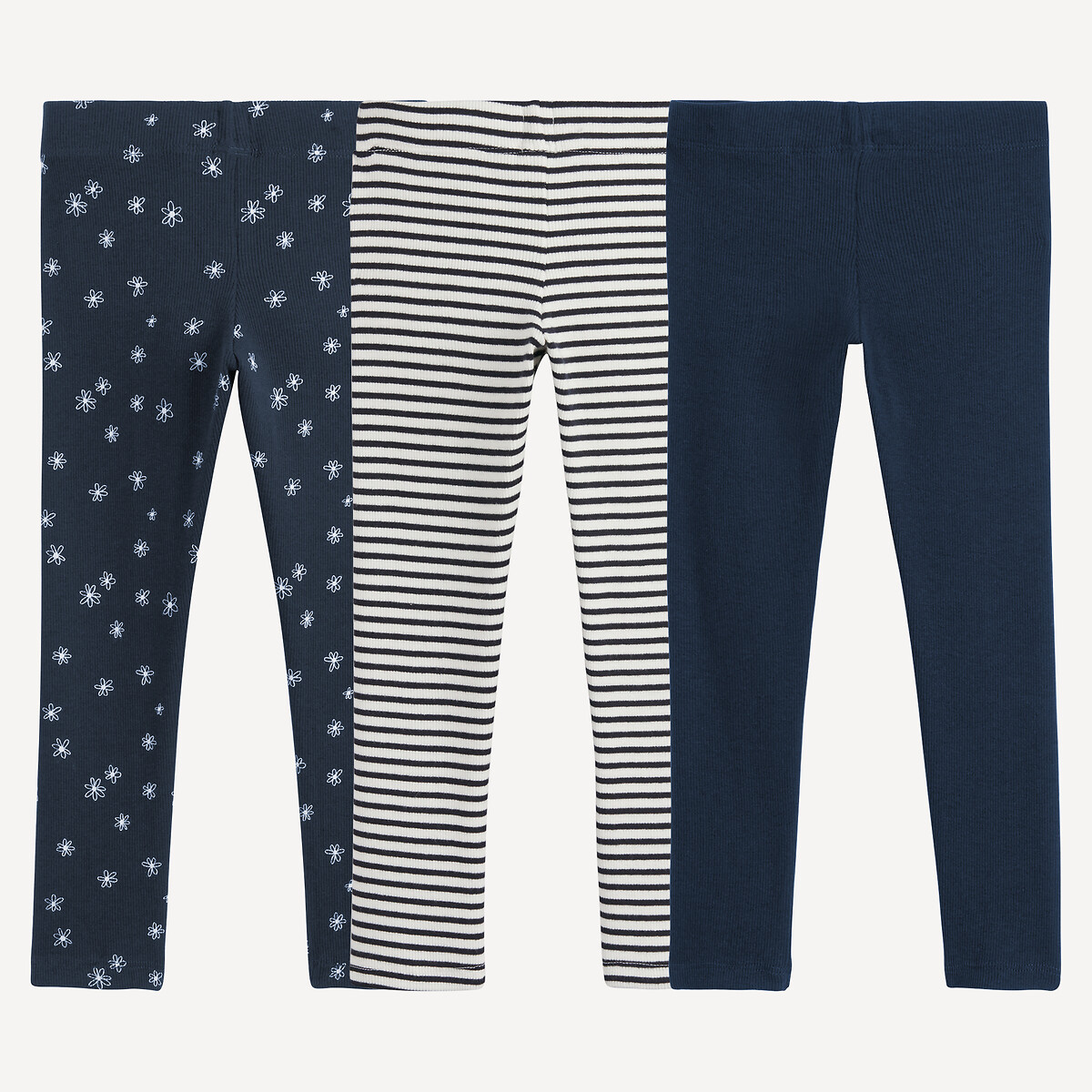 LA REDOUTE COLLECTIONS<br>Conjunto van 3 leggings em jersey