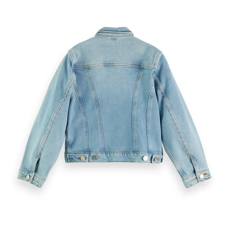 Scotch & Soda Veste Trucker Easy | Denim bleached