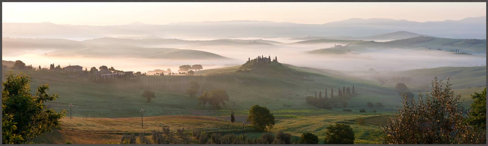 Pienza Gold by Peter Adams - Limited Edition. Edition of: 100. Signed.
